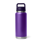 Rambler 36 oz (1 L) Bottle With Chug Cap - Pace Purple - back view