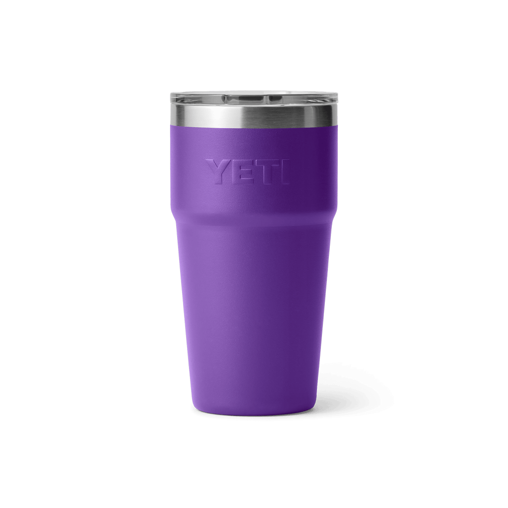 Rambler 20 oz (591 ml) Stackable Cup - Pace Purple - back view