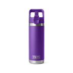 Rambler 18 oz (532 ml) Straw Bottle - Pace Purple - front view