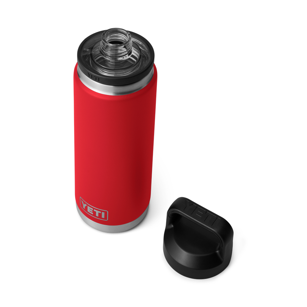 Rambler 26 oz (769 ml) Bottle With Chug Cap - Rescue Red - cap