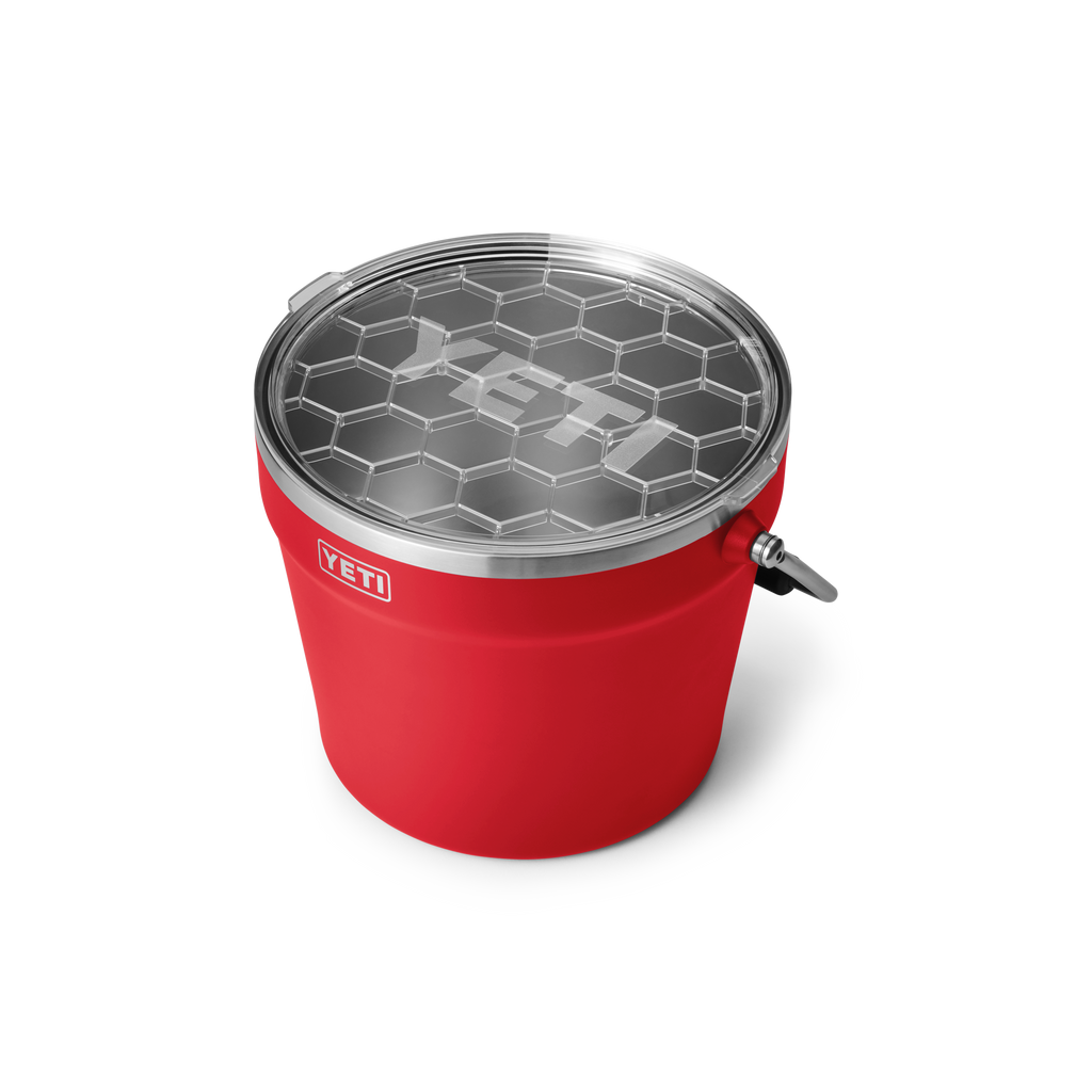 Rambler Beverage Bucket - Rescue Red
