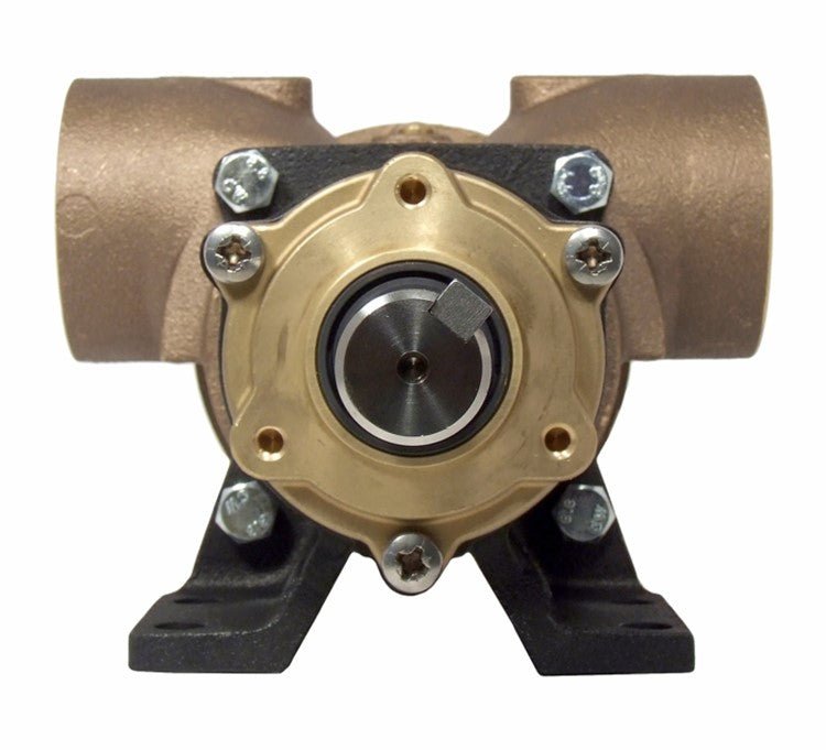 Jabsco Pump Bronze 2" 270-size foot-mounted with BSP threaded ports 52270-2011 - view 4