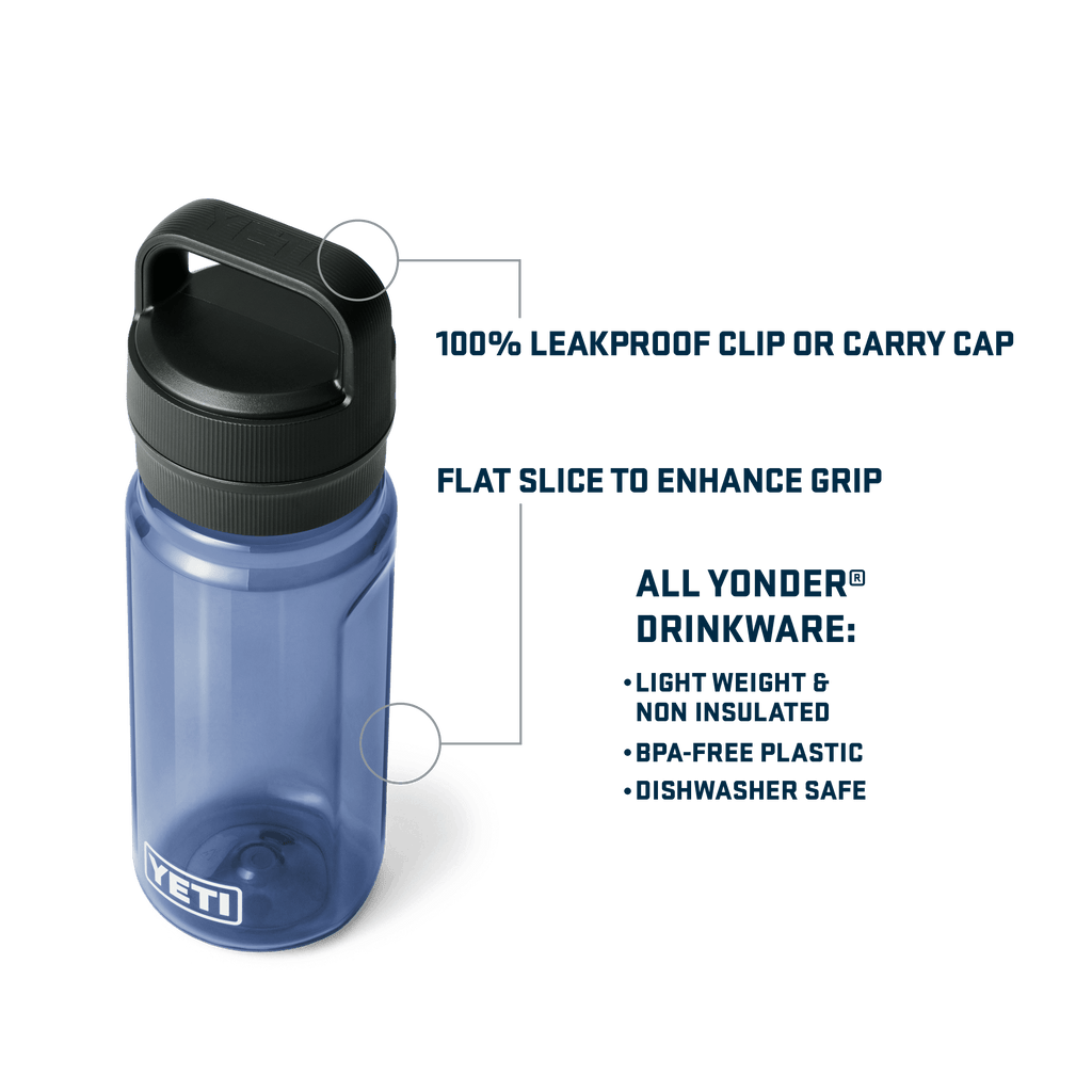 Yonder 600 ml Water Bottle - Navy