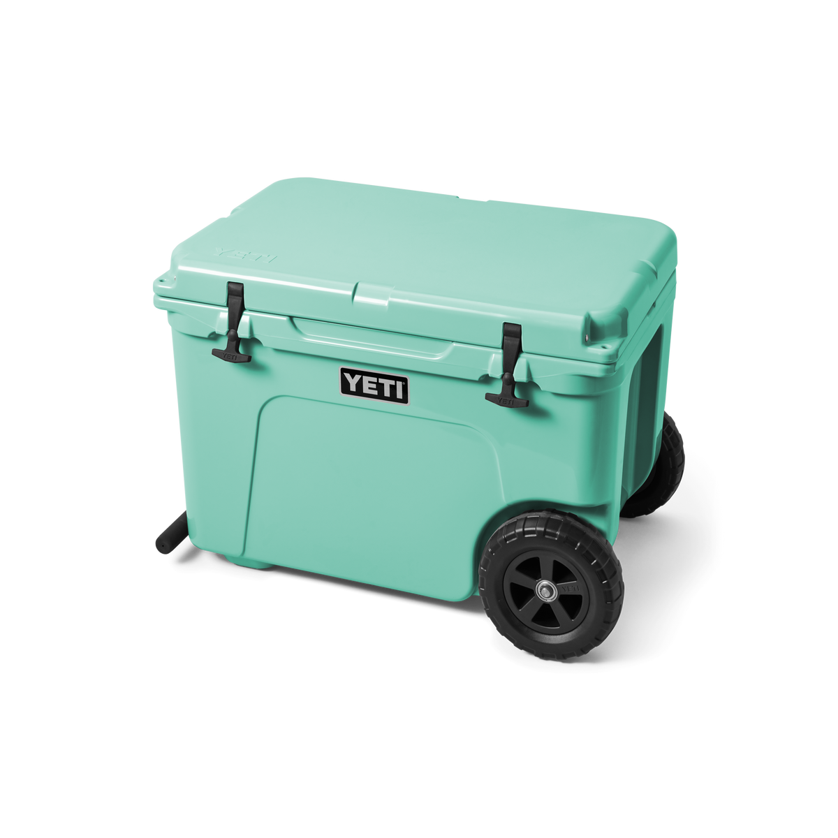 Tundra Haul Wheeled Hard Cooler - Seafoam - lid