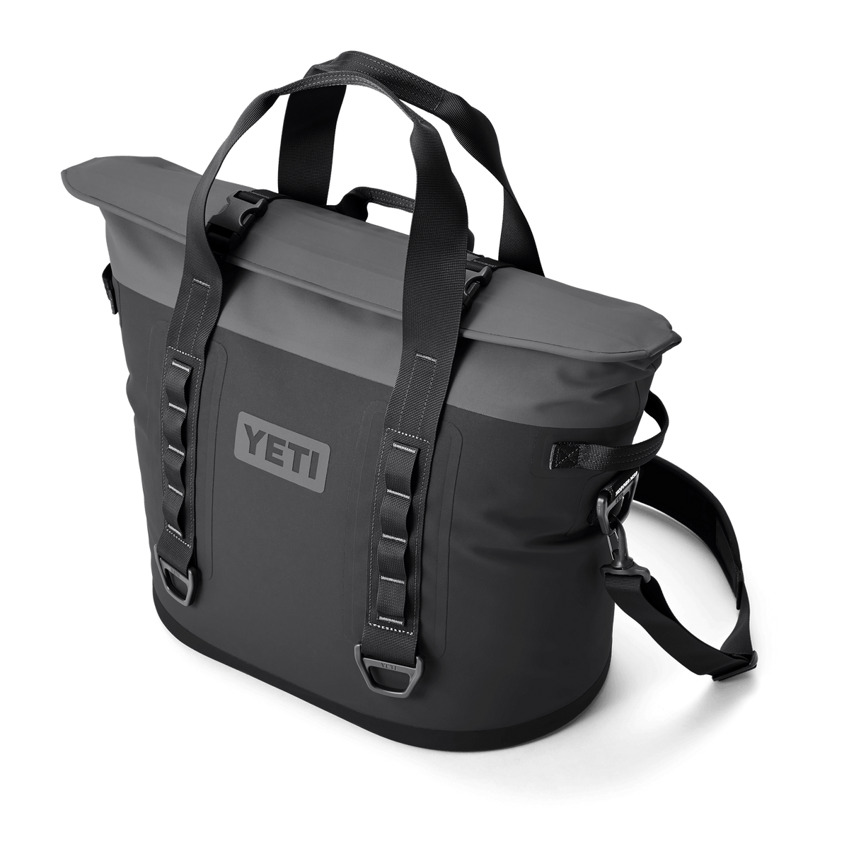 Hopper M30 Tote Soft Cooler - Charcoal - closed view