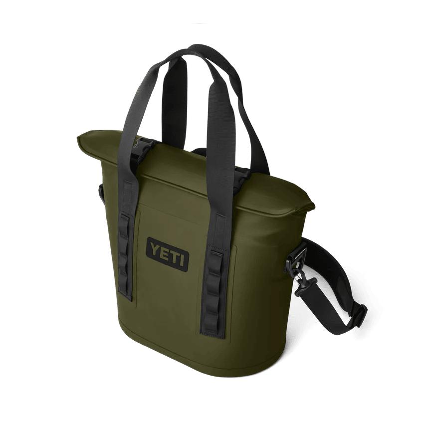 YETI Hopper M15 Tote Soft Cooler Olive/Black - view 2