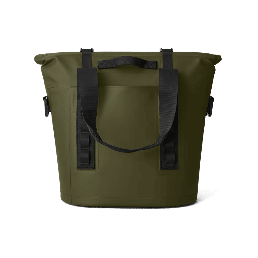 YETI Hopper M15 Tote Soft Cooler Olive/Black - view 4