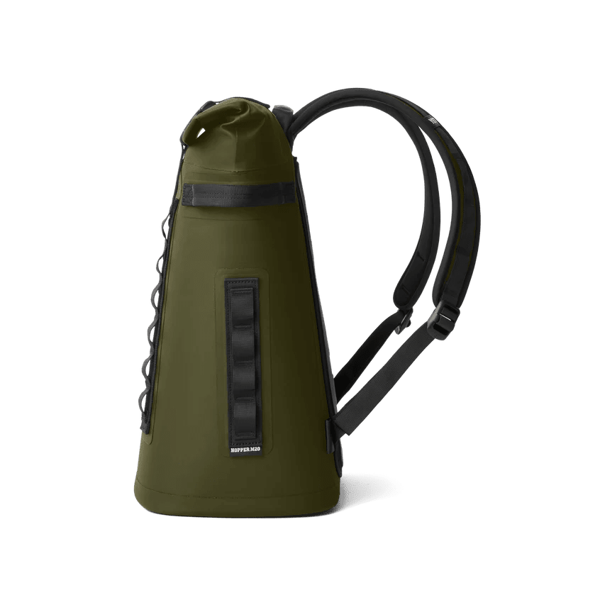 YETI Hopper Backpack M20 Soft Cooler Olive/Black - view 4