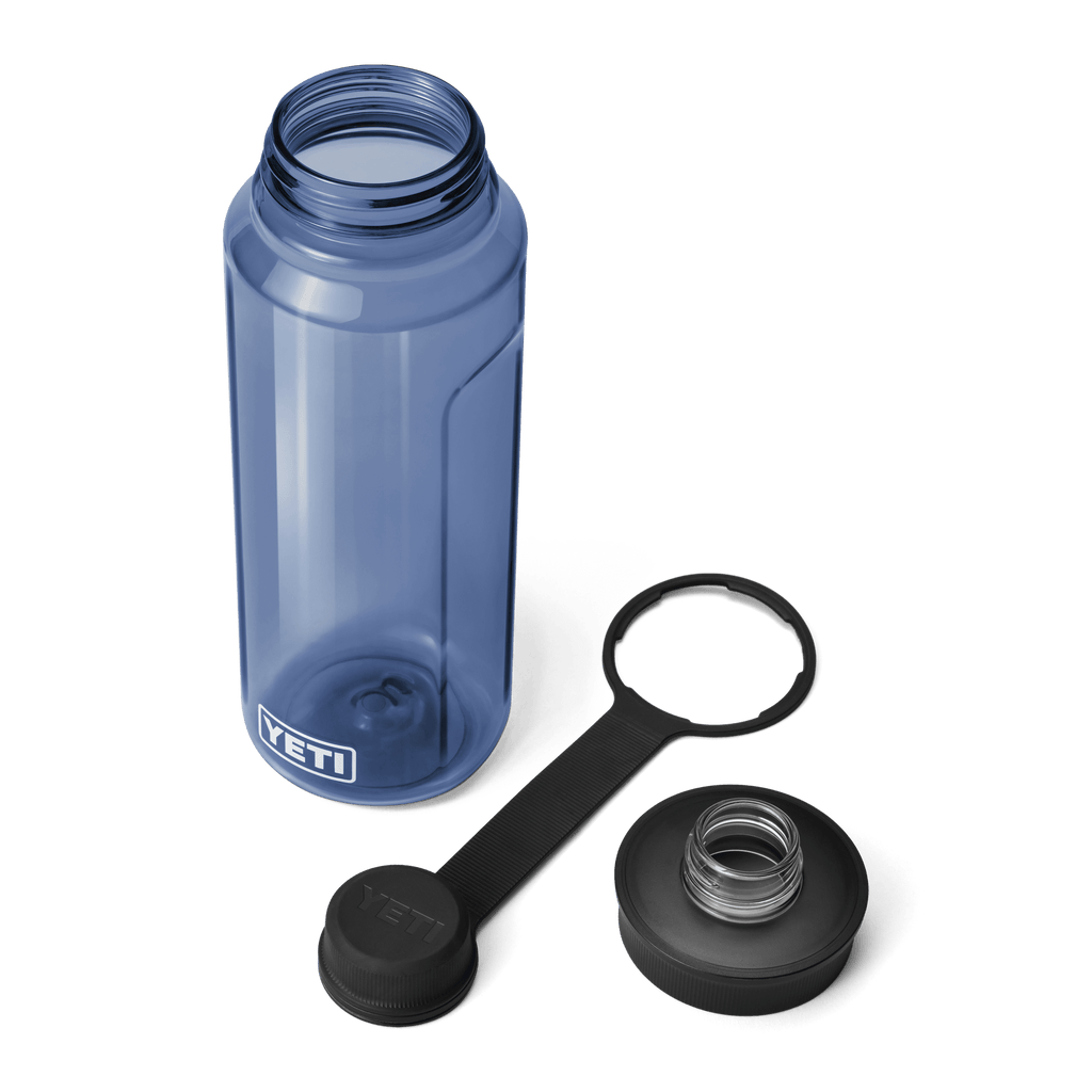Yonder 1 L Water Bottle - Navy - lid