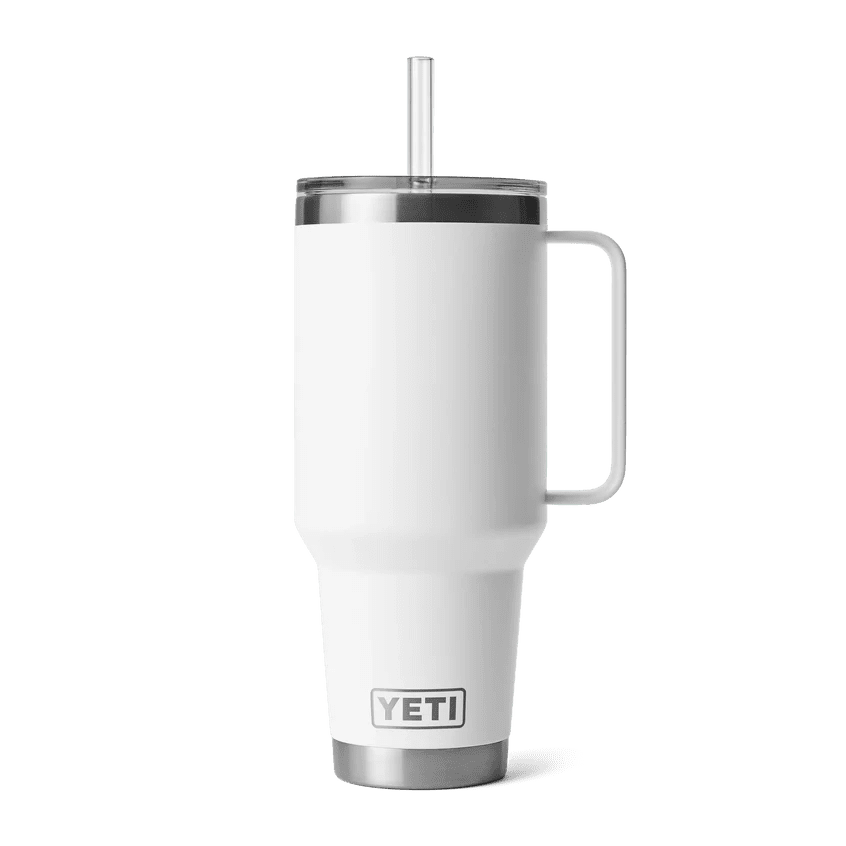 YETI Rambler 42 oz Straw Mug White