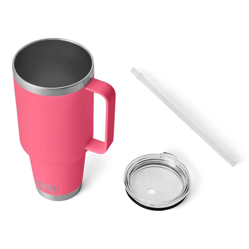 YETI Rambler 42 oz Straw Mug Tropical Pink - view 2