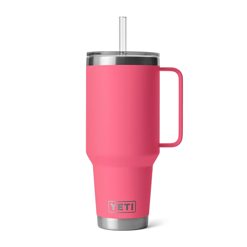 YETI Rambler 42 oz Straw Mug Tropical Pink