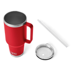 Rambler 42 oz (1.2 L) Straw Mug - Rescue Red - straw