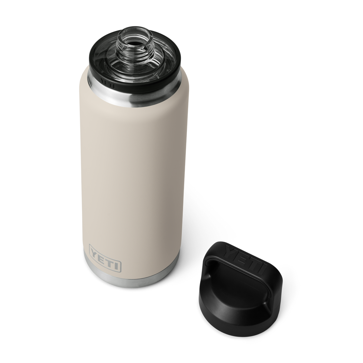 Rambler 36 oz (1 L) Bottle With Chug Cap - Cape Taupe - cap