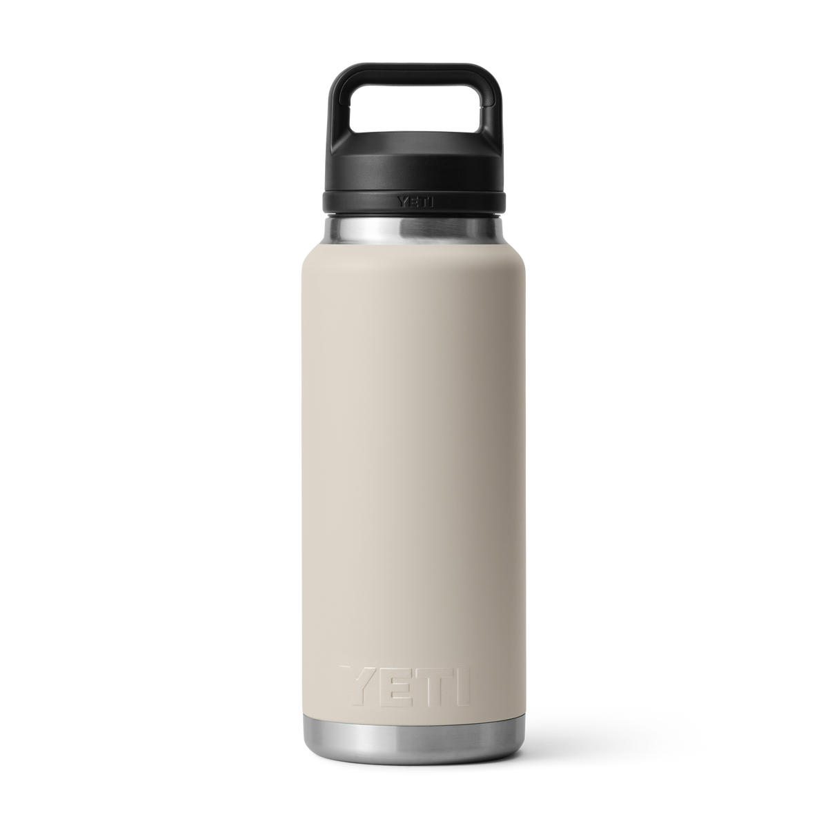 Rambler 36 oz (1 L) Bottle With Chug Cap - Cape Taupe - back view