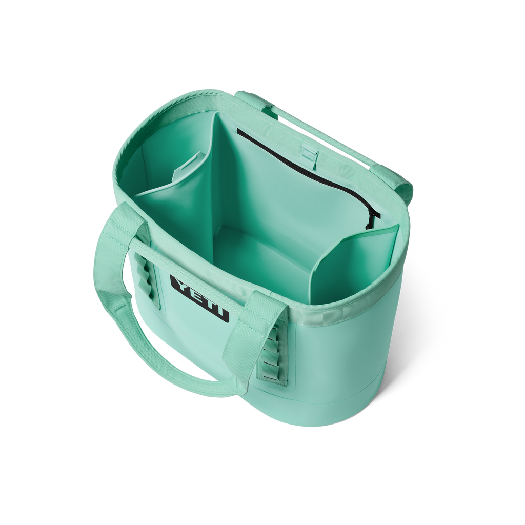 Camino 35 Carryall - Seafoam - open view