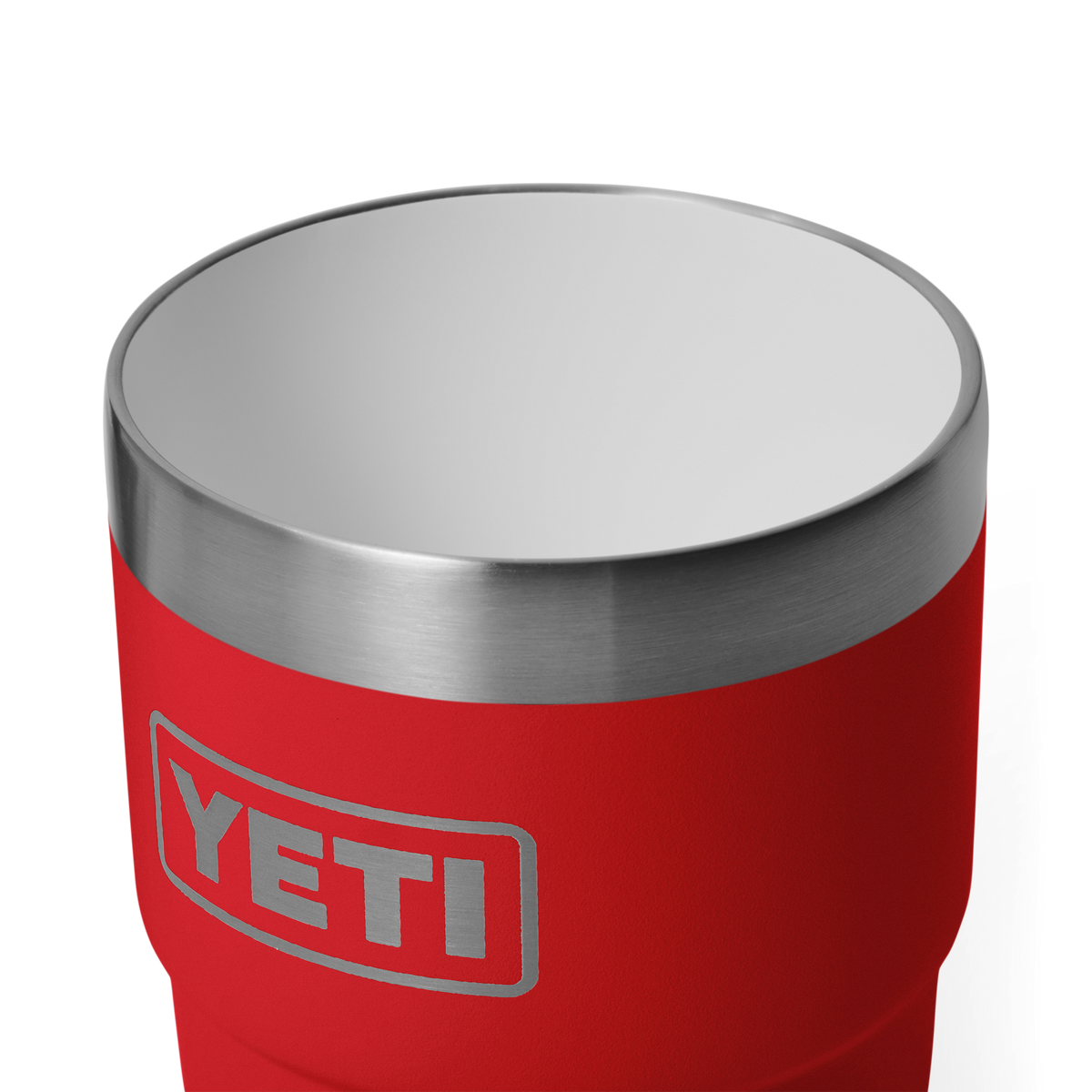 Rambler 8 oz (236 ml) Stackable Cup - Rescue Red - detail