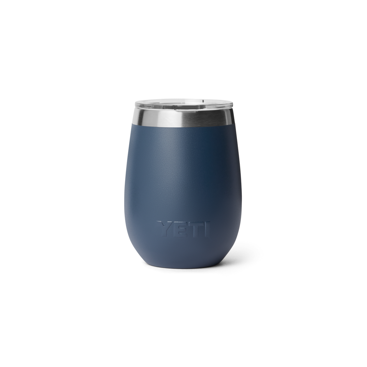 Rambler 10 oz (295 ml) Wine Tumbler - Navy - back view