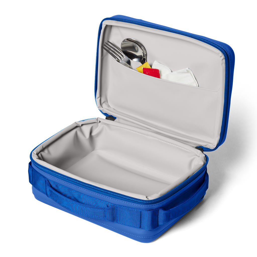 Daytrip 5L Lunch Box - Royal Blue - open view