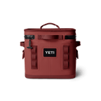 Hopper Flip 12 Soft Cooler - Stag Red - back view