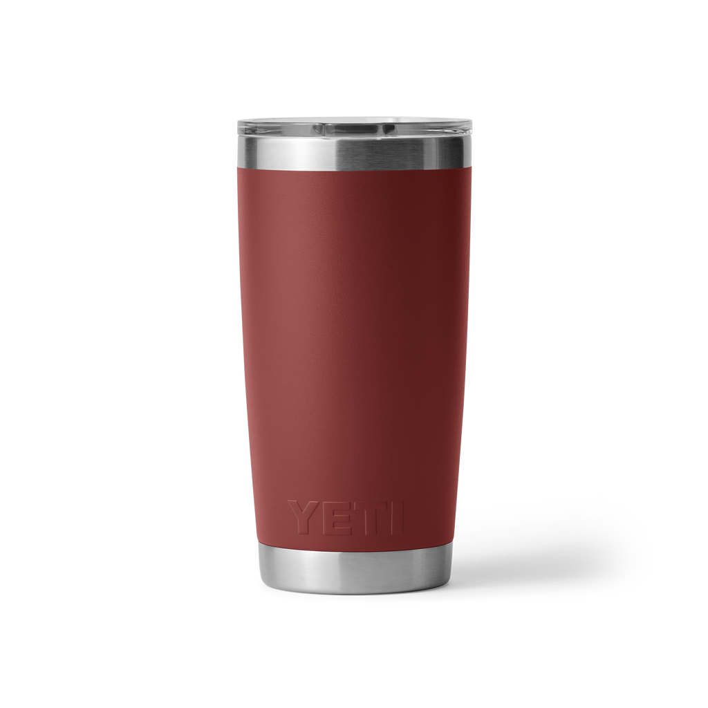 Rambler 20 oz (591 ml) Tumbler - Stag Red - back view