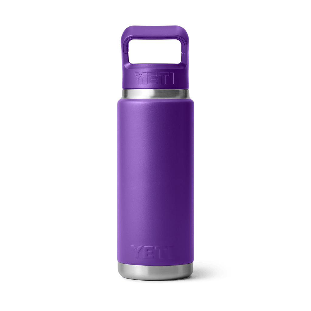 Rambler 26 oz (769 ml) Straw Bottle - Pace Purple - back view