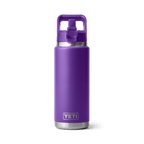 Rambler 26 oz (769 ml) Straw Bottle - Pace Purple - front view