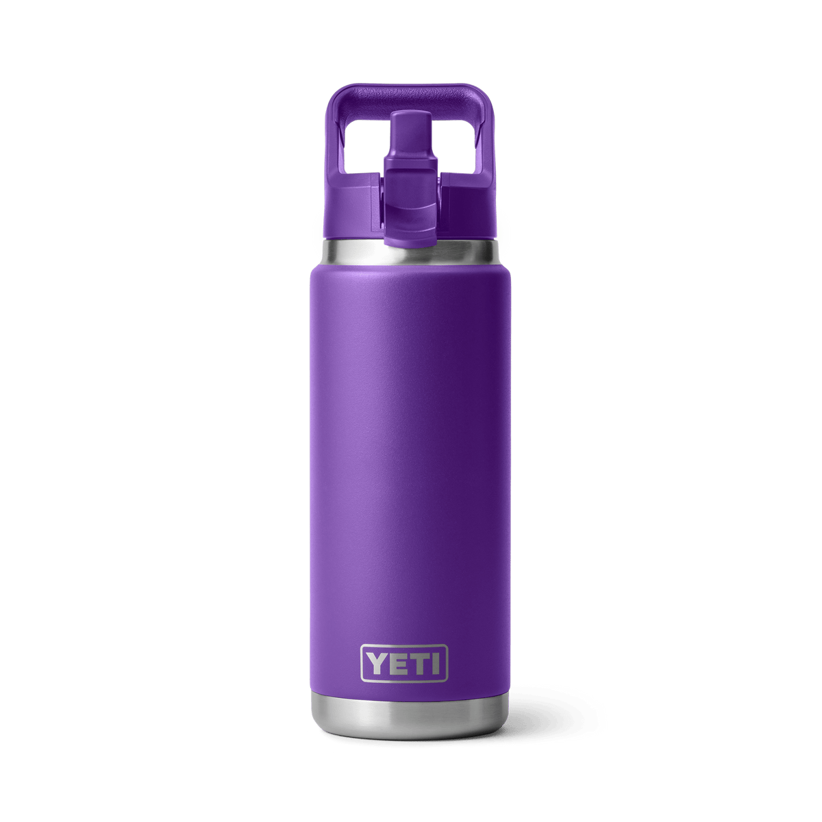 Rambler 26 oz (769 ml) Straw Bottle - Pace Purple - front view