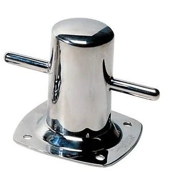 VETUS Bollard stainless steel (AISI 316) with baseplate, type Achilles 90 ACHIL090