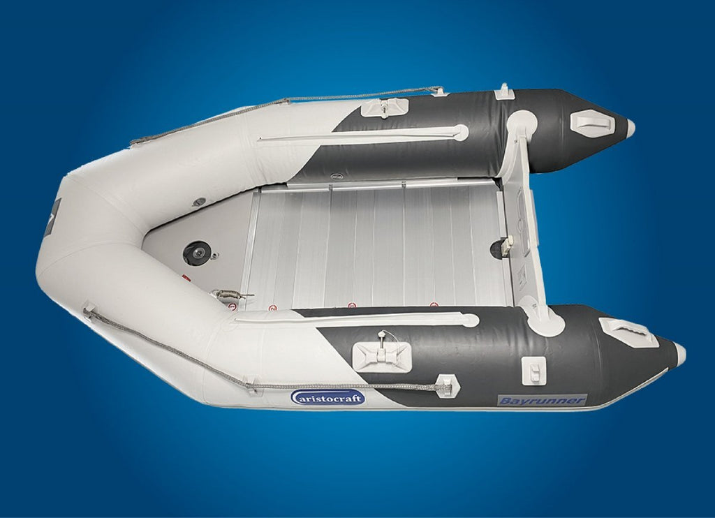 Aristocraft Bayrunner 3.2M Inflatable  Boat Dinghy Tender Fold up German Valmex® PVC tubes - Welded seams