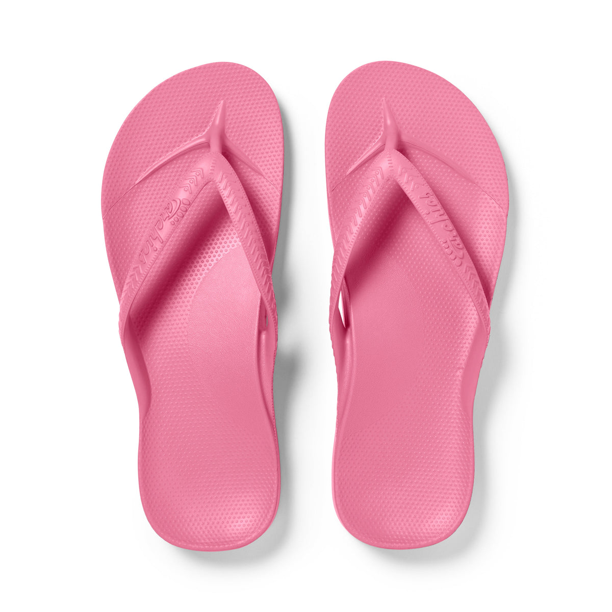 Archies Arch Support Thongs - Classic - Hot Pink