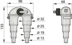 VETUS Anti Syphon Device with hose (incl. 4 m hose and skin fitting), for Ø 13 - 32 mm hose ASDH - view 2