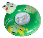 Kids Inflatable Frog Swim Ring with Seat 56cm - Ages 1-2yrs