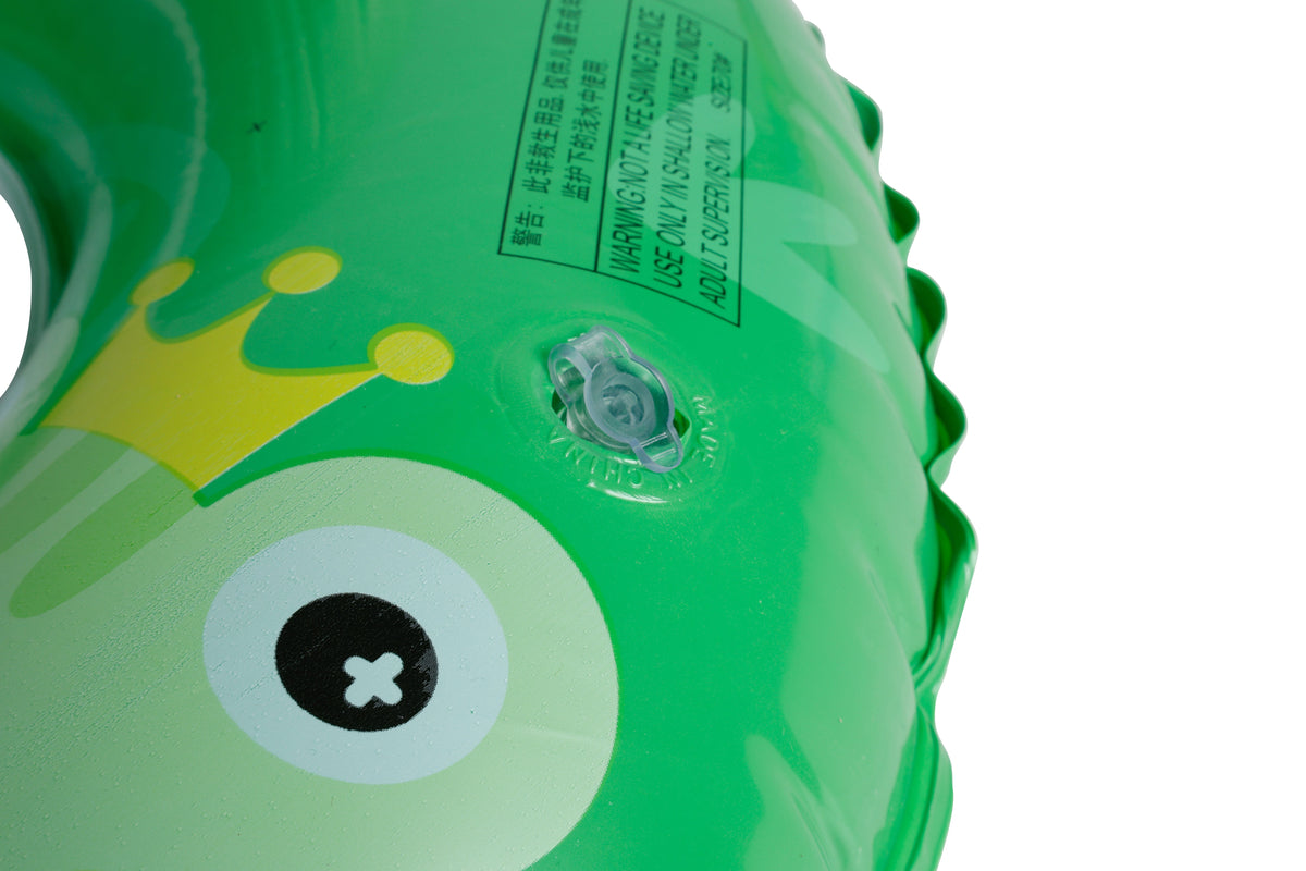 Kids Inflatable Frog Swim Ring with Seat 56cm - Ages 1-2yrs - view 3