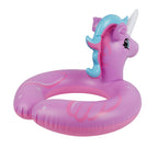 Inflatable Pink Unicorn Split Swim Ring 51cm - Ages 3+ - view 2