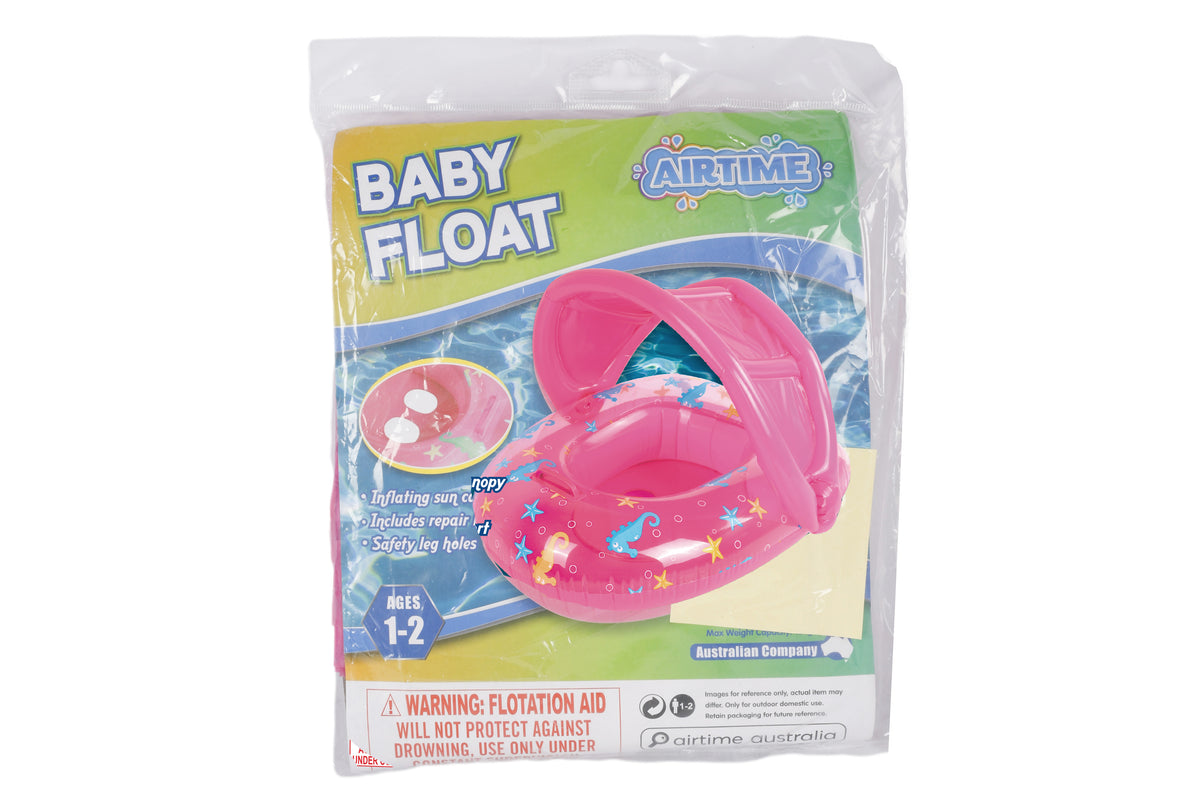 SEALIFE CANOPY PINK BABY FLOAT 90X76CM - view 2