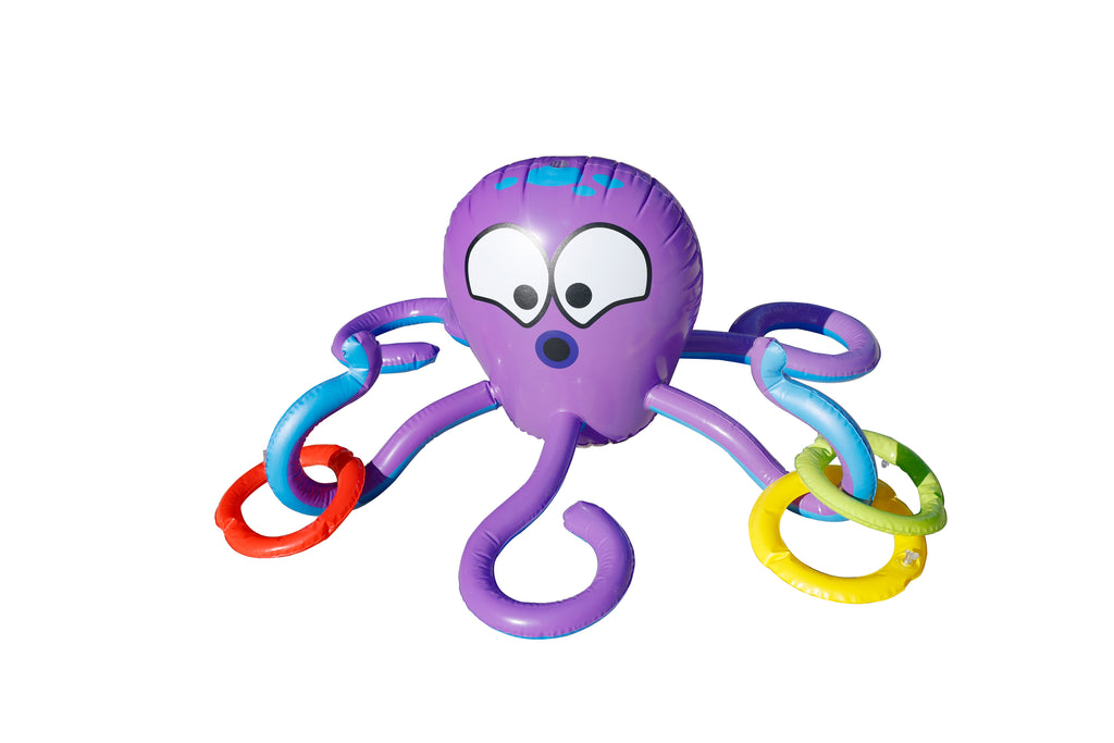 OCTOPUS SPRINKLER & TOSSING GAME 40x90CM W-4 RINGS - view 2
