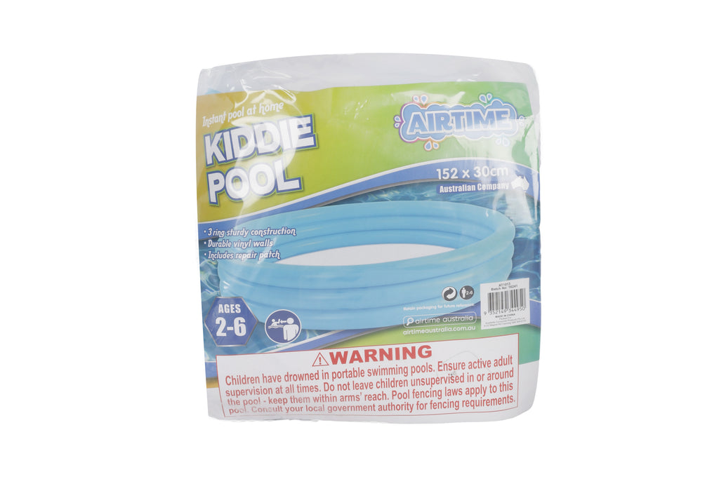 KIDDIE 3 RING BLUE POOL 152X30CM - view 2