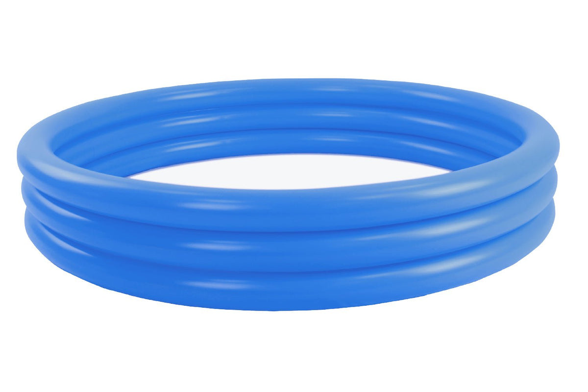 Inflatable 3 Ring Blue Kiddies Pool 152x30cm - Age 2-6yrs