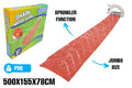 Shark Waterslide 5m, Sprays Water, Connects to Hose 500x155x78cm - Ages 3+