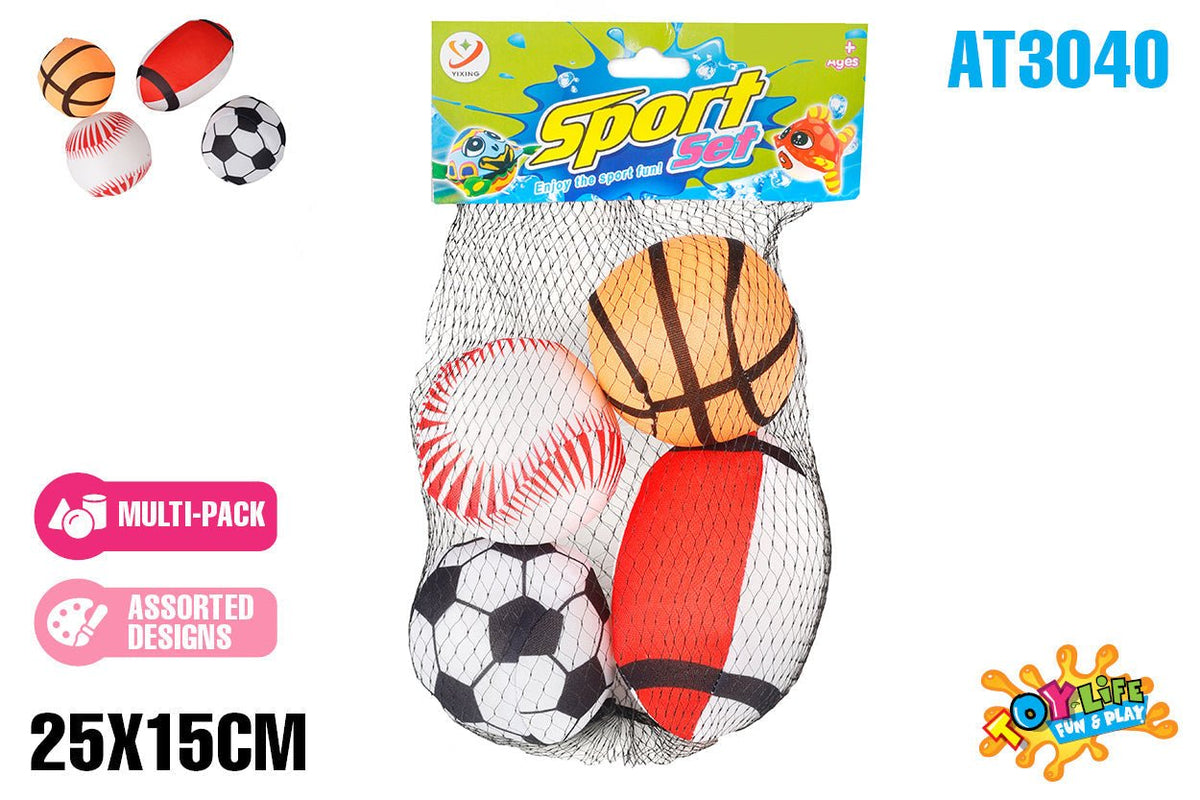 Water Splash Balls 4pc 25cm - Ages 3+ - view 3