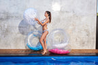 Large Inflatable Pink Feather Beach Ball 60cm - view 2