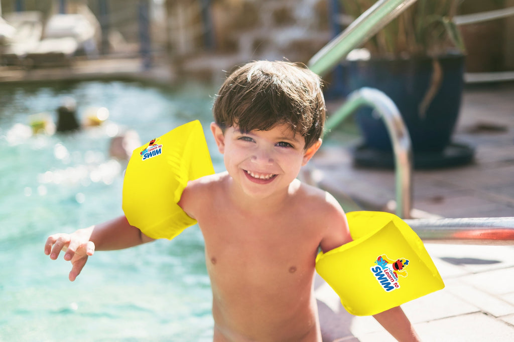 Inflatable Arm Bands STEP C (6-12yrs) Gives Support Whilst Learning - view 2