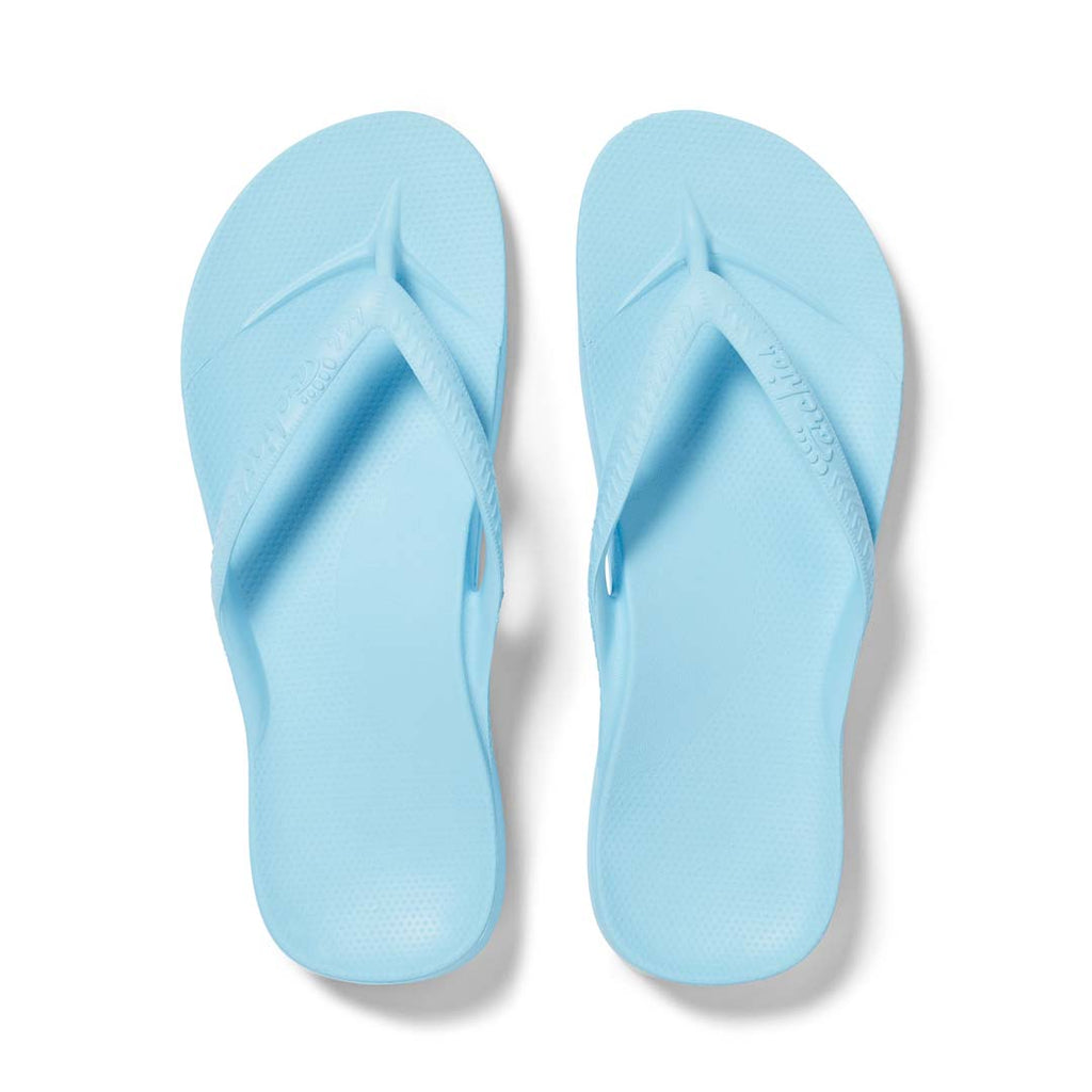 Archies Arch Support Thongs - Classic - Sky Blue