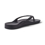 Archies Kids Arch Support Thongs - Black