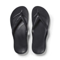 Archies Kids Arch Support Thongs - Black