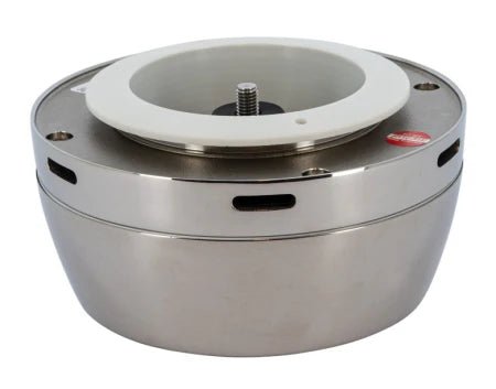 VETUS Stainless steel AISI 316 dorade box for all cowl ventilators Ø 100 mm ID. Deck thickness > 25 mm requires BOXAD100 BOXS