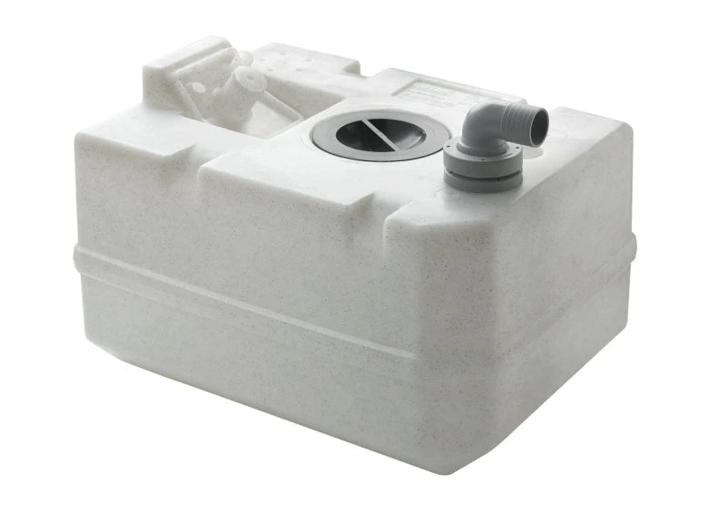 VETUS Synthetic waste water tank 40 L incl. connections and insp. lid (excl. inlet fitting) BTANK40C