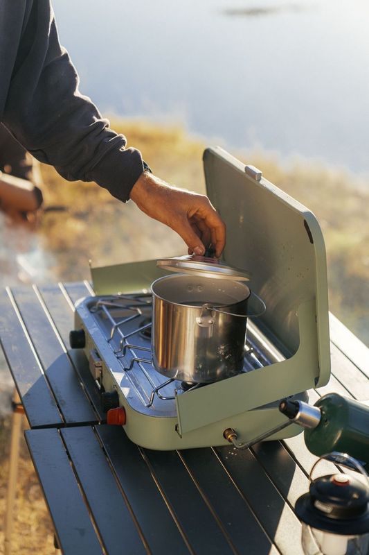 Coleman Cascade 3-in-1 Portable Camping Stove with Wind Guards, 24000 BTUs - view 5