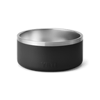 Boomer 8 Dog Bowl - Black - back view